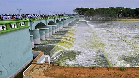 Mekedatu balancing reservoir scheme