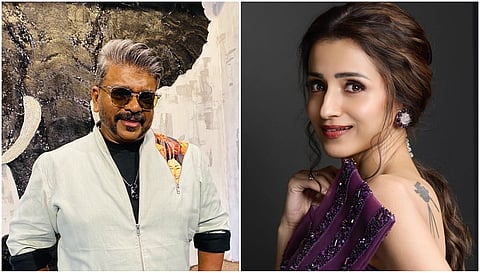 R Parthiban and Trisha Krishnan