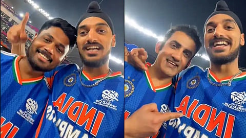 Arshdeep Singh Trolls Sanju Samson, Gautam Gambhir
