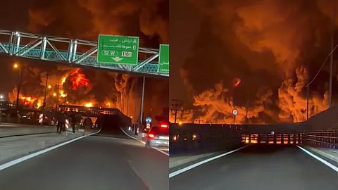 Iran Oil Field Strike