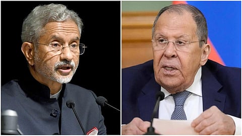 External Affairs Minister S Jaishankar-Sergey Lavrov