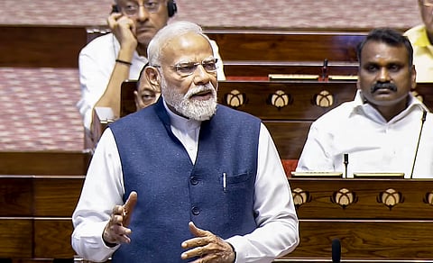 'In politics, there's no full stop': PM bids farewell to 59 RS members, hails Deve Gowda, Kharge, Pawar