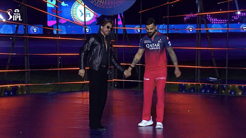 Virat Kohli in IPL 2025 opening ceremony.