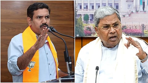 BY Vijayendra, CM Siddaramaiah Casual Images