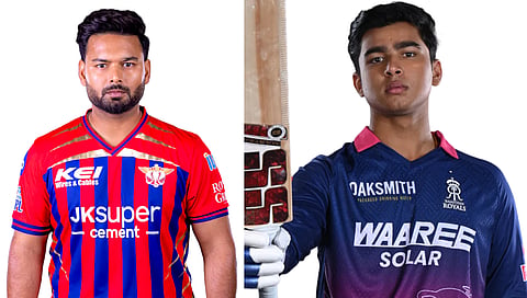 Rishabh Pant - Vaibhav Sooryavanshi