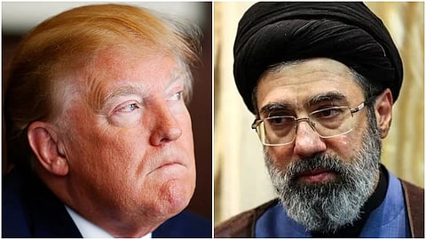 US President Donald Trump- Iran supreme leader