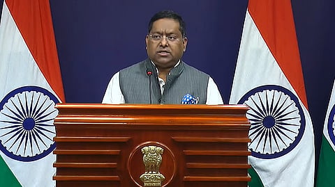MEA Spokesperson Randhir Jaiswal