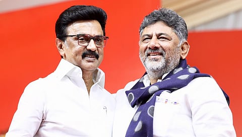 Stalin and dk shivakumar