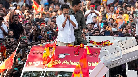 TVK President Vijay