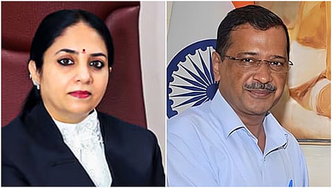 Swarana Kanta Sharma And Arvind kejriwal