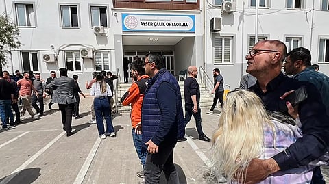 Student opens fire