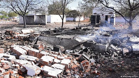 firecracker factory Blast