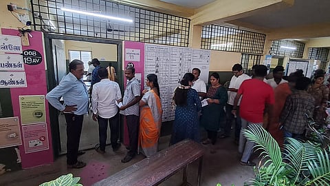 Voting progressed for crucial Assembly elections in Tamil Nadu and West Bengal.
