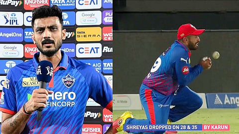 Axar Patel Fumes at Karun Nair After Record-Breaking Catch Drops