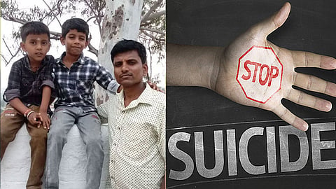 Husband fed up kills children and commits suicide in tumkur