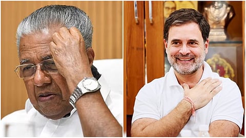 Pinarayi Vijayan-Rahul gandhi