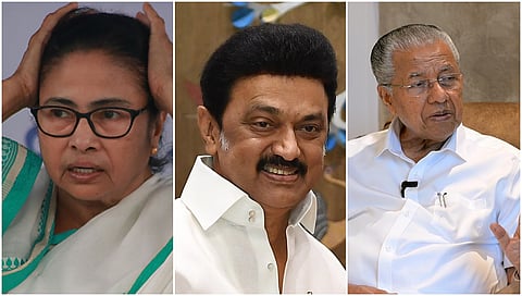 ಪ್ರಾದೇಶಿಕ ಪಕ್ಷಗಳ ಯುಗಾಂತ್ಯ: ಬಂಗಾಳದಲ್ಲಿ ದೀದಿಗೆ ಬಿಜೆಪಿ ಗುದ್ದು: ದ್ರಾವಿಡ ರಾಜ್ಯದಲ್ಲಿ 'ಸೀಟಿ' ಸದ್ದು; ದೇವರನಾಡಲ್ಲಿ CPI(M) ಅಸ್ತಂಗತ!