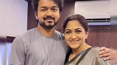 Kushboo Sundar praised Vijay on his spectacular win