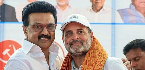 M K Stalin, Rahul Gandhi