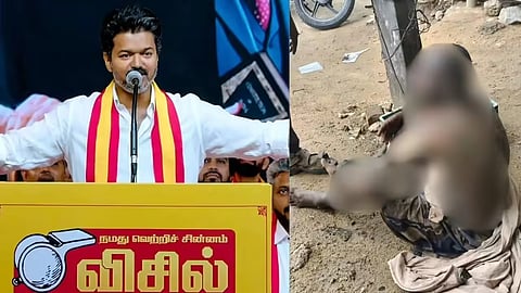 ಅಭಿಮಾನಿಗಳ ಹುಚ್ಚಾಟ: ಪೆಟ್ರೋಲ್ ಸುರಿದುಕೊಂಡು ಆತ್ಮಹತ್ಯೆಗೆ ಯತ್ನಿಸಿದ ವಿಜಯ್ ಬೆಂಬಲಿಗ; ಸಾವು-ಬದುಕಿನ ನಡುವೆ ಹೋರಾಟ!