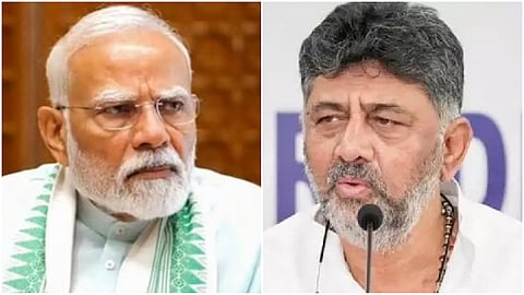 Narendra Modi- DK Shivakumar