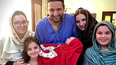 Former Pakistani cricketer Shahid Afridi