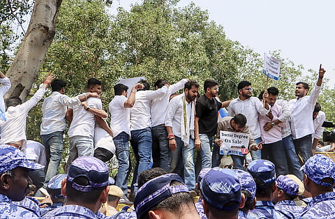 NEET UG 2026 cancelled amid paper leak allegations; CBI inquiry ordered; protests erupt in Delhi