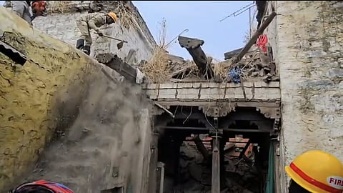 roof collapse in Vijayapura