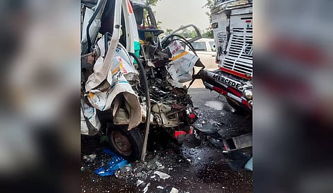 10 killed in van-truck collision in UP’s Lakhimpur Kheri; PM Modi announces ex gratia for injured, deceased