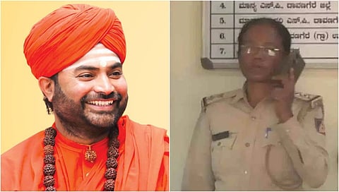 Vachanananda swamiji, PSI Manjula
