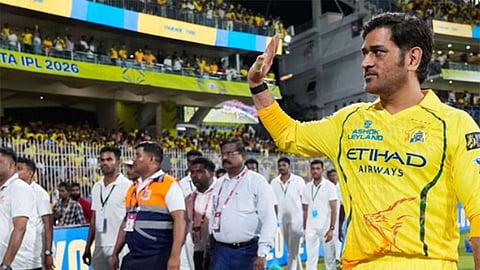 IPL 2026: MS Dhoni's appearance at Chepauk leaves CSK fans emotional during final home game