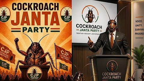 The Cockroach Janta Party (CJP) went viral