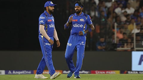 Hardik Pandya-Rohit Sharma