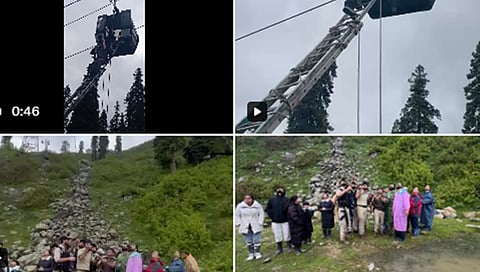 Technical snag leaves over 300 tourists stranded midair on Gulmarg Gondola; all rescued after eight-hour operation