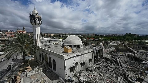 Israeli airstrike on Tuesday in the village of Maashouk, southern Lebanon