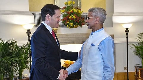 External Affairs Minister S Jaishankar and United States Secretary of State Marco Rubio.