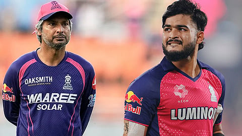 Kumar Sangakkara-Riyan Parag