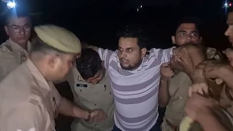 A country-made pistol, five live cartridges, and two spent shells were recovered from him