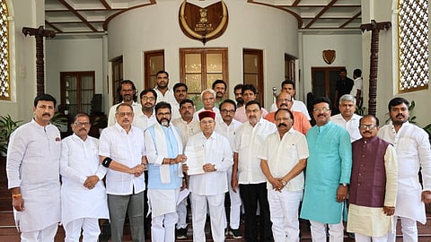 BJP Delegation met Governor