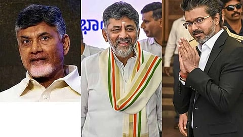 chandrababu naidu- DK Shivakumar- Joseph Vijay