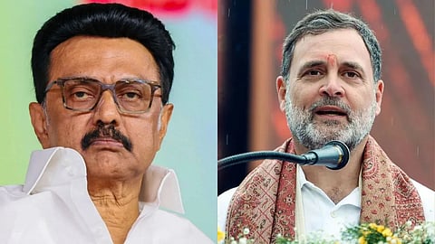 MK Stalin, Rahul Gandhi
