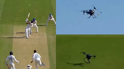 Team India Star Brings Drone Back To Ground Vs Afghanistan