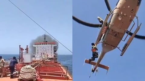 Indian Navy rescues 24 sailors