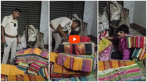 ಸೀರೆ ರಾಶಿ ಅಡಿ ಅಡಗಿದ್ದರೂ ಬಿಡದ ಪೊಲೀಸರು: TMC ನಾಯಕನನ್ನು ದರದರನೇ ಎಳೆದುಕೊಂಡು ಹೋದ Video ವೈರಲ್!