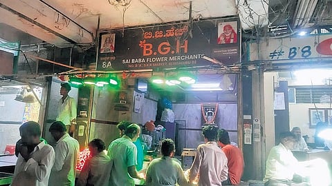 An illegal shop operating at KR Market has still not been evicted.