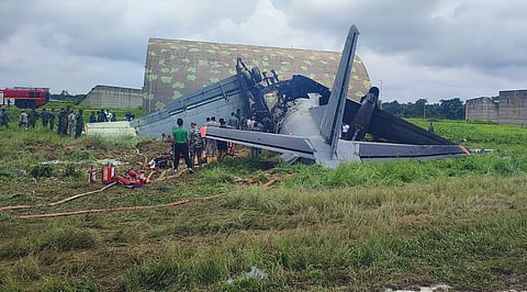 Indian Air Force's AN-32 Transport Aircraft Crashes In Assam's Jorhat