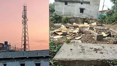 132-ft mobile tower goes missing in Bihar