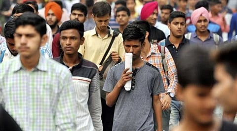 Unemployment rate in India