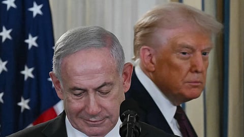 Benjamin Netanyahu, Donald Trump