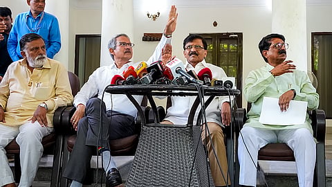 Three Shiv Sena (UBT) MPs meet LS Speaker Om Birla amid defection speculation